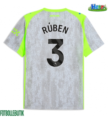 Manchester City Ruben Dias #3 Tredje Tröja 2025-26 Kortärmad